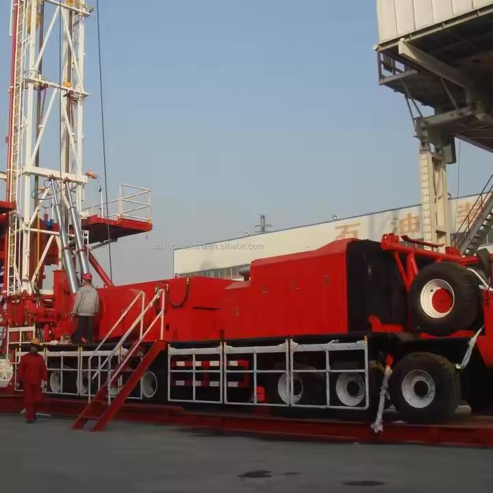 API 550HP Workover Oil and Gas Equipment Rig Mine Rock Drill Rig Oilfield Offshore Onshore Oil Well Drilling Rigs